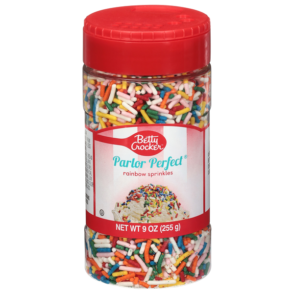 Betty Crocker Parlor Perfect Rainbow Sprinkles