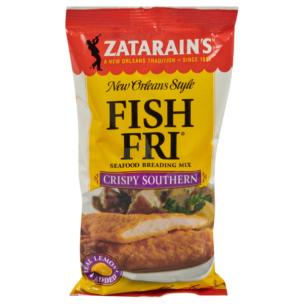 Zatarain's New Orleans Style Crispy Southern Fish Fri Seafood Breading Mix