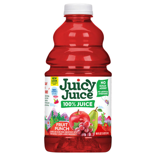 Juicy Juice No Added Sugar Fruit Punch 100% Juice