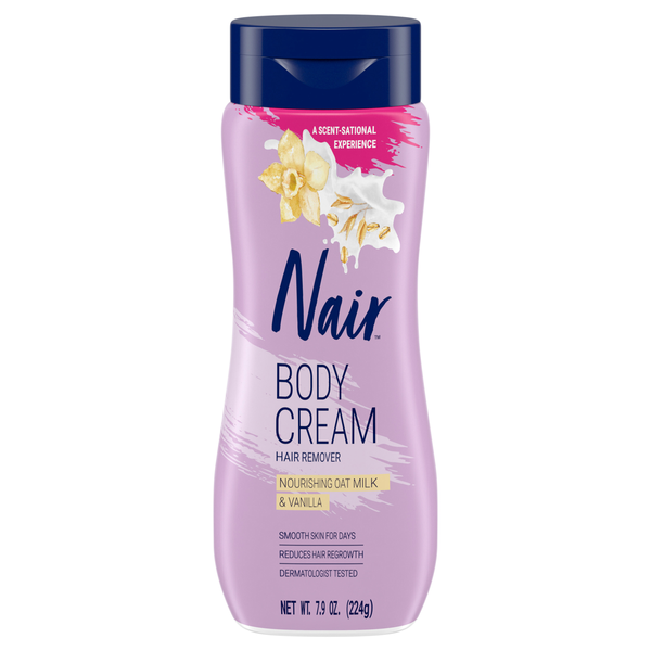 Nair Nourishing Oat Milk & Vanilla Body Cream Hair Remover