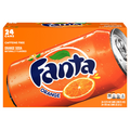 Fanta Orange Soda Caffeine Free - 24 pk