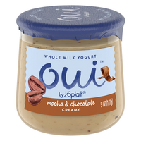 Oui by Yoplait Whole Milk Creamy Mocha & Chocolate Yogurt