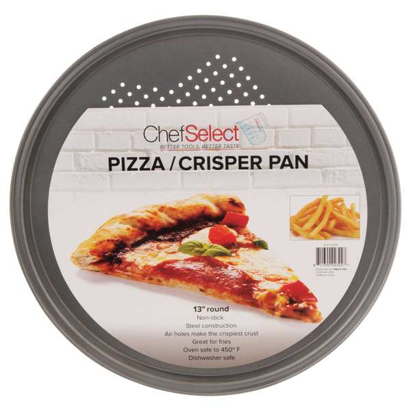 ChefSelect 13 Inch Round Pizza & Crisper Pan