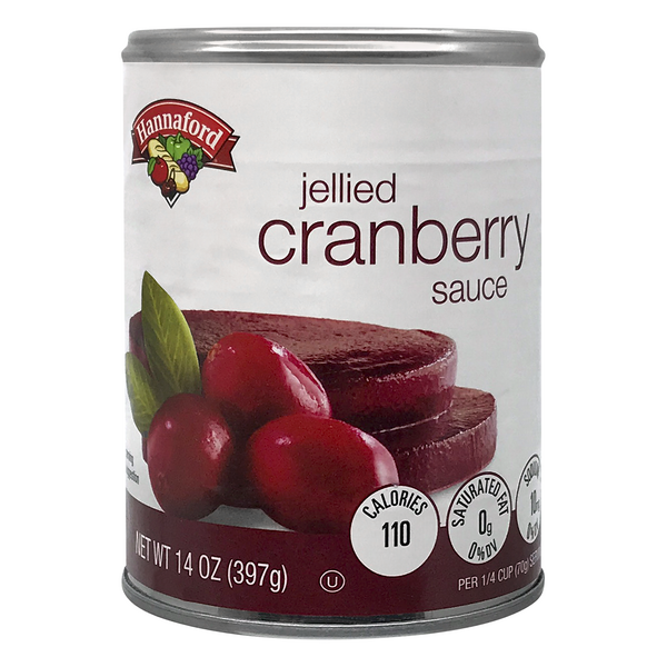 Hannaford Jellied Cranberry Sauce