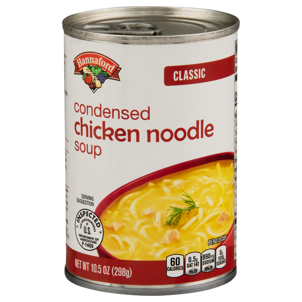 Hannaford Condensed Classic Chicken Noodle Soup