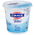 FAGE Total Whole Milk 5% Milkfat Plain Strained Greek Yogurt