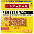 LARABAR Lemon Nut Butter 10g Protein Bars - 5 ct