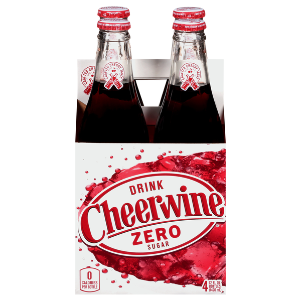 Cheerwine Diet Soda - 4 pk