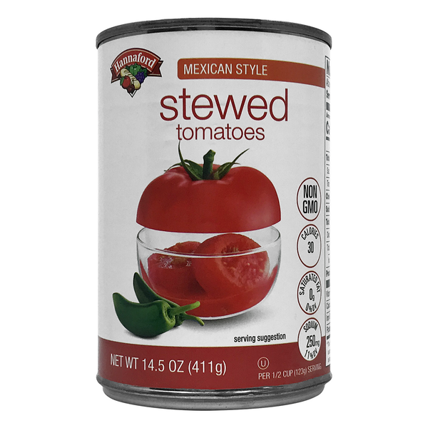 Hannaford Mexican Style Stewed Tomatoes