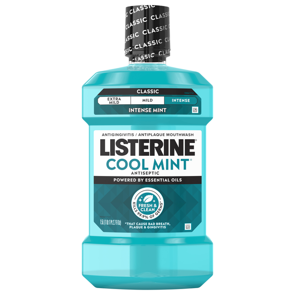 Listerine Antiseptic Cool Mint Mouthwash