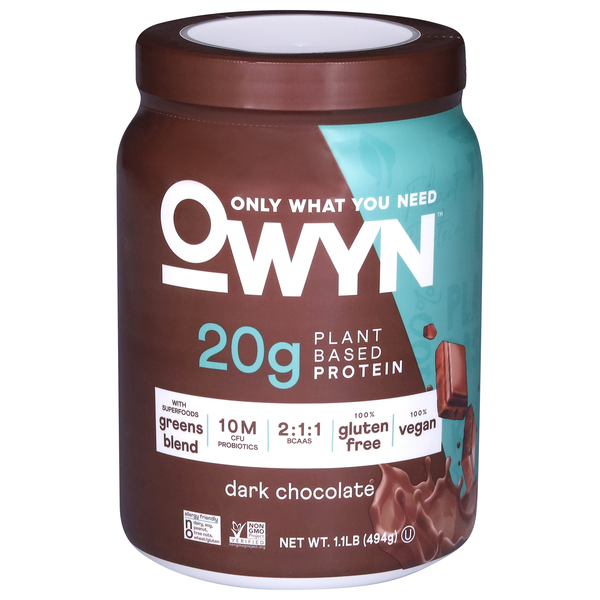 OWYN Dark Chocolate 20g 100% Plant-Based Protein Powder