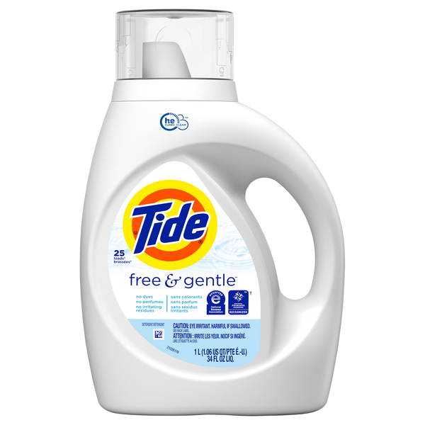 Tide Free & Gentle Liquid Laundry Detergent