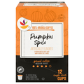 Our Brand Pumpkin Spice Medium Roast Single Serve Coffee Cups