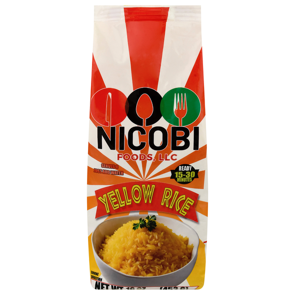 Nicobi Foods LLC Seasoned Yellow Rice