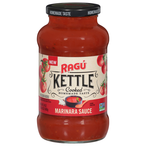 Save on RAGU Homemade Taste Kettle Cooked Marinara Pasta Sauce Order
