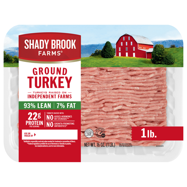 Shady Brook Farms 93% Lean 7% Fat Ground Turkey