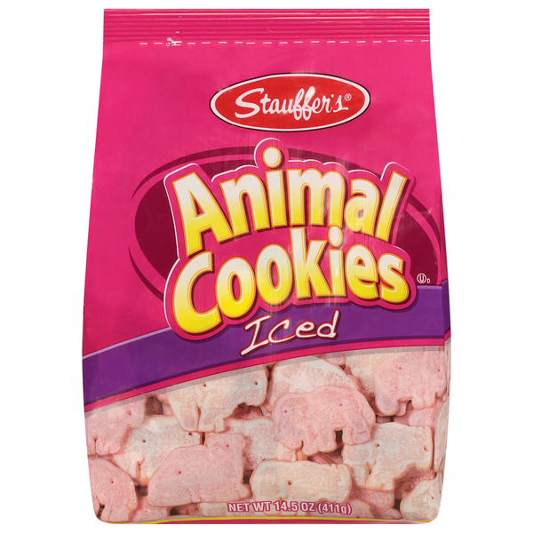 Stauffer's Iced Animal Cookies
