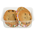 Our Brand Bakery Chocolate Chip Sandwich Cookies with Sprinkles - 4 ct