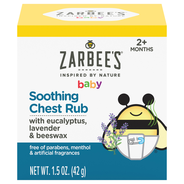Zarbee's Naturals Baby Soothing Chest Rub