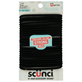Scunci No Damage Hair Ties Black