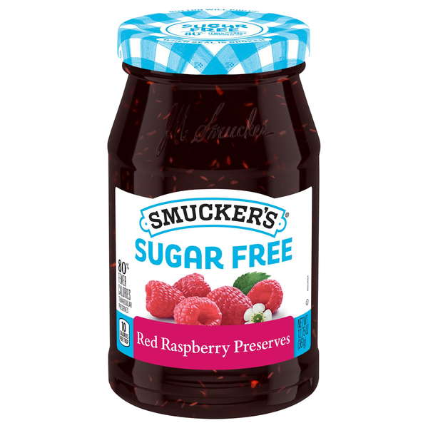Smucker's Sugar Free Red Raspberry Preserves