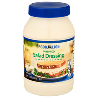 Food Lion Whipped Salad Dressing