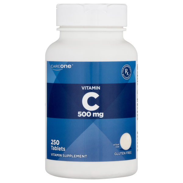 CareOne 500mg Vitamin C Tablets