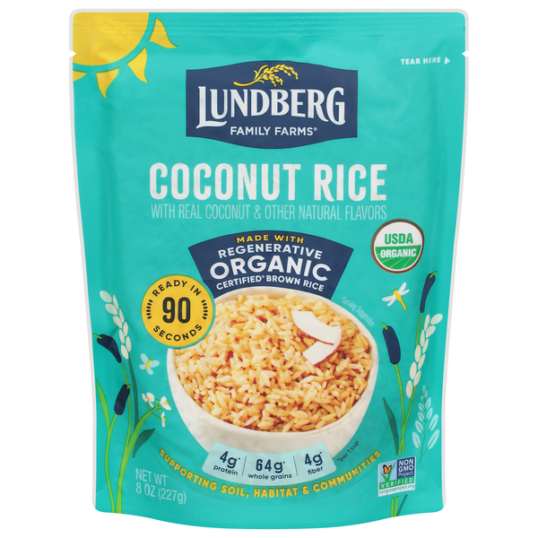 Lundberg 90 Second Microwave Organic Coconut Rice