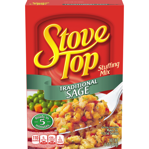 Stove Top Stuffing Mix Traditional Sage