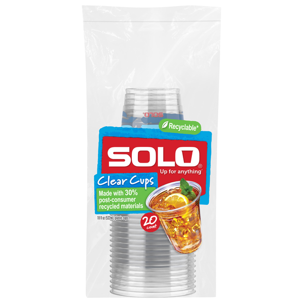 Solo Plastic Cup High Tide/Star Gaze 18 oz