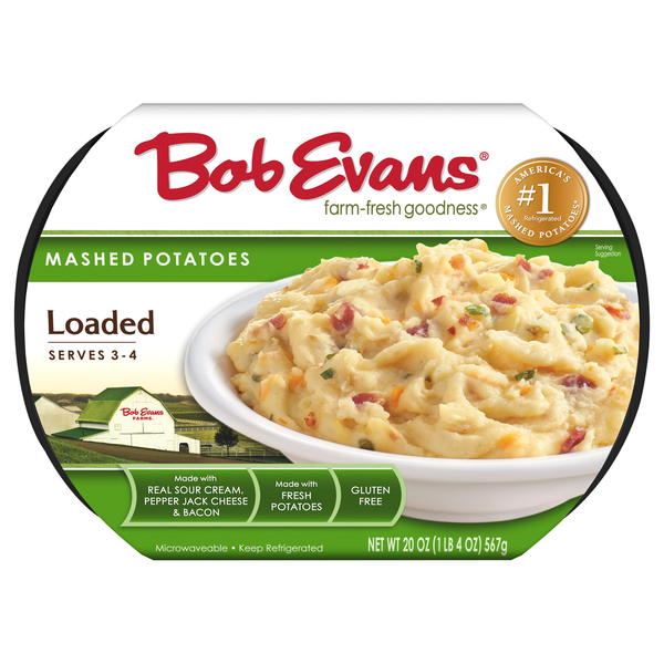 Bob Evans Mashed Potatoes Loaded Gluten Free