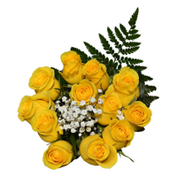 Giant Yellow Rose Bouquet
