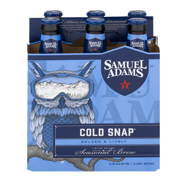Samuel Adams Cold Snap Seasonal Brew Beer - 6 pk