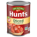 Hunt's 100% Natural Steam Peeled Diced Tomatoes in Sauce