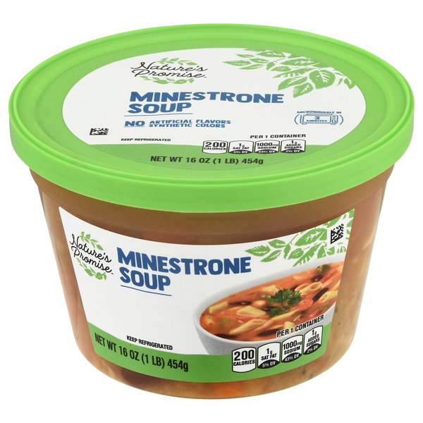 Nature's Promise Minestrone Soup Refrigerated