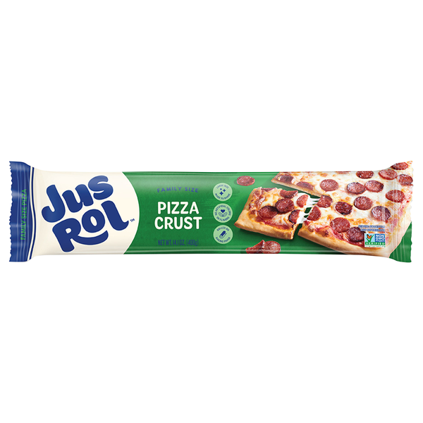 Jus-Rol Pre-Rolled Pizza Crust Dough Family Size