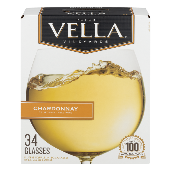 Peter Vella California Chardonnay Wine Box