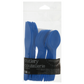 Creative Converting Celebrations Plastic Assorted Cutlery Cobalt