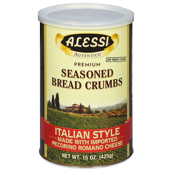 Alessi Premium Italian Style Seasoned Bread Crumbs