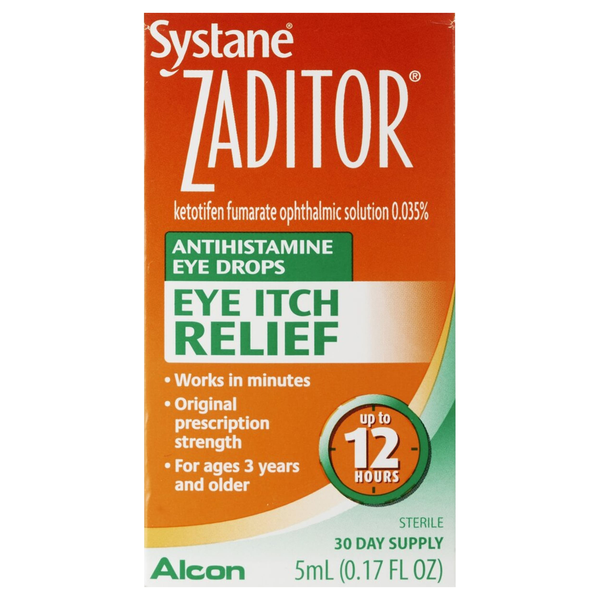Zaditor Antihistamine Eye Drops Eye Itch Relief
