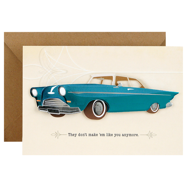 Hallmark Signature Father's Day Card (Don't Make 'Em Like You Anymore)