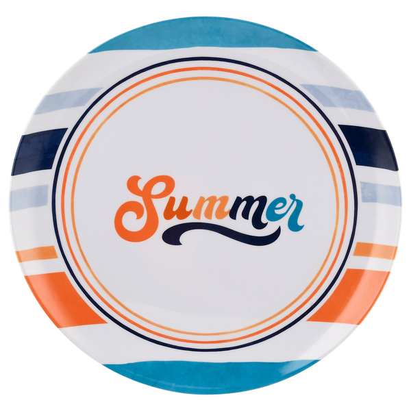 Smart Living Round Platter Summer