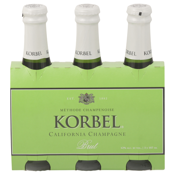 Korbel Champagne - 3 pk