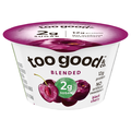 Too Good & Co. Low Fat Black Cherry Blended Yogurt Cup