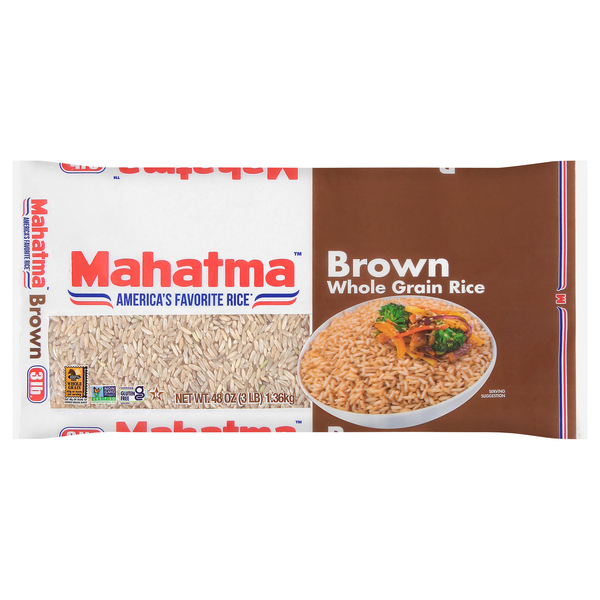 Mahatma Gluten Free Whole Grain Brown Rice