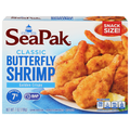 SeaPak Classic Butterfly Shrimp Snack Size Frozen