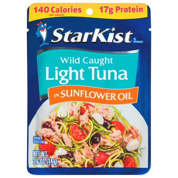 StarKist Wild Caught Light Tuna in Sunflower Oil