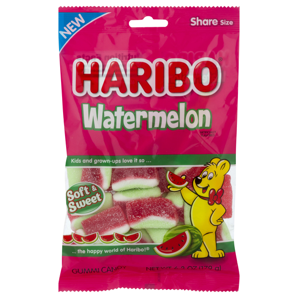 haribo gummi candy watermelon