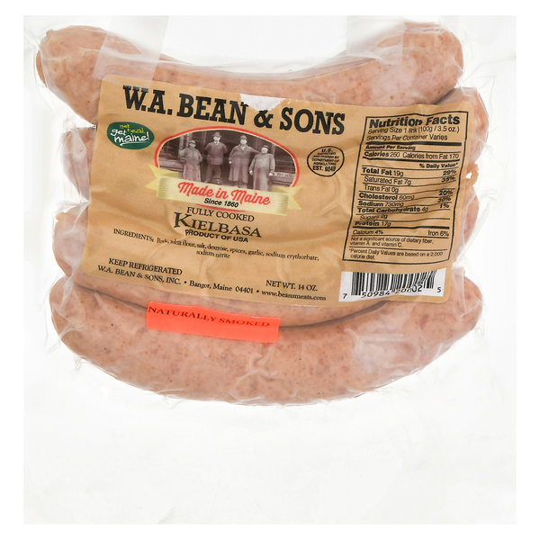 W.A. Bean & Sons Kielbasa Sausage - 4 ct