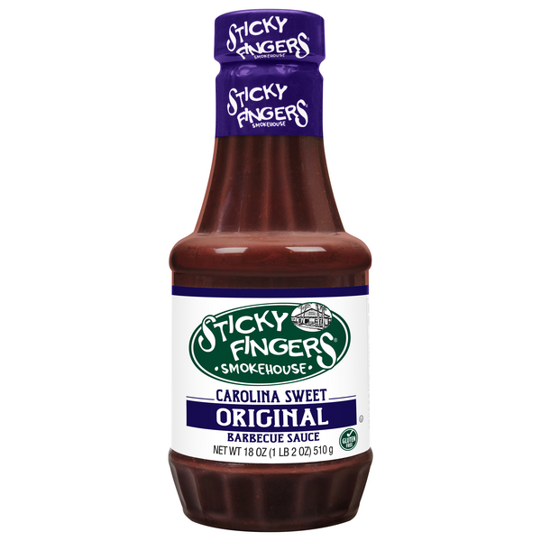 Sticky Fingers Smokehouse Carolina Sweet Original Barbecue Sauce